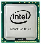 Intel Six-Core 64-bit Xeon E5-2609v3 processor – 1.9GHz (Haswell-EP, 10MB Level-3 cache size, 5 GT/s DMI Front Side Bus (FSB), 140W TDP (Thermal Design Power), FCLGA2011-3 (Flip-Chip Land Grid Array) socket)