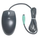 PS/2 two-button scrolling mouse (Carbonite Black) – Has 1.8m (6.0ft) long cable with 6-pin mini-DIN connector
