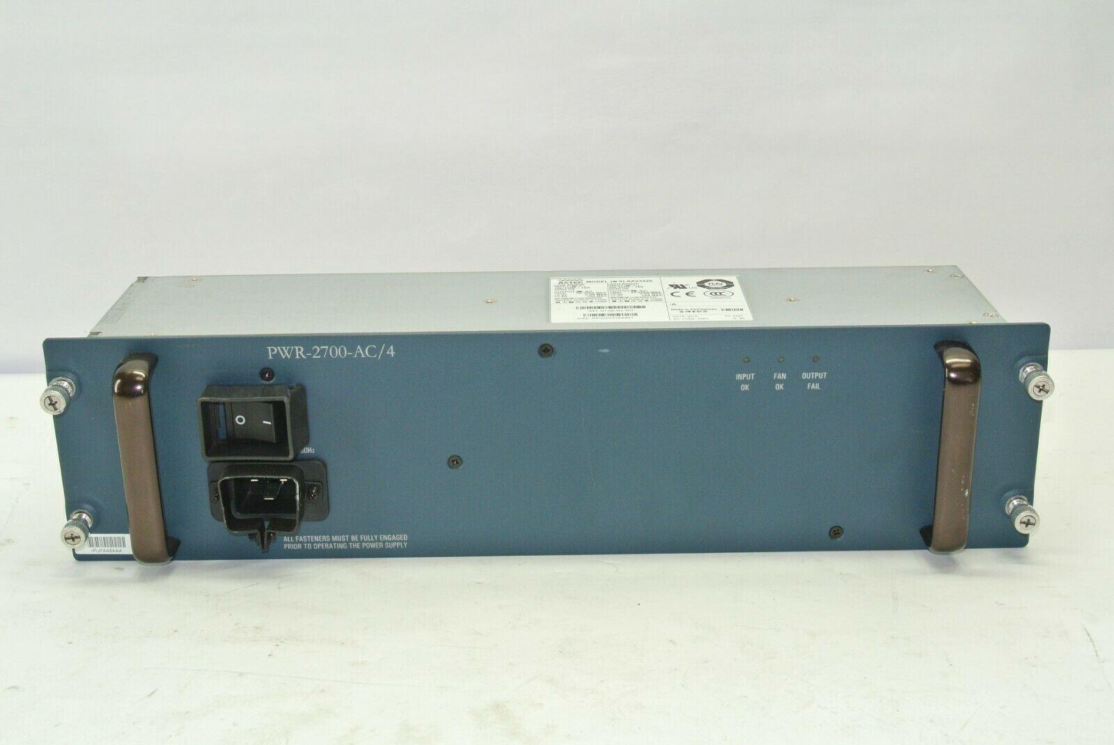 AA23420 341 0138 02 pwr 2700 ac pwr 2700 ac cisco 2700 watts ac power supply for catalyst 7604 6504 e switch